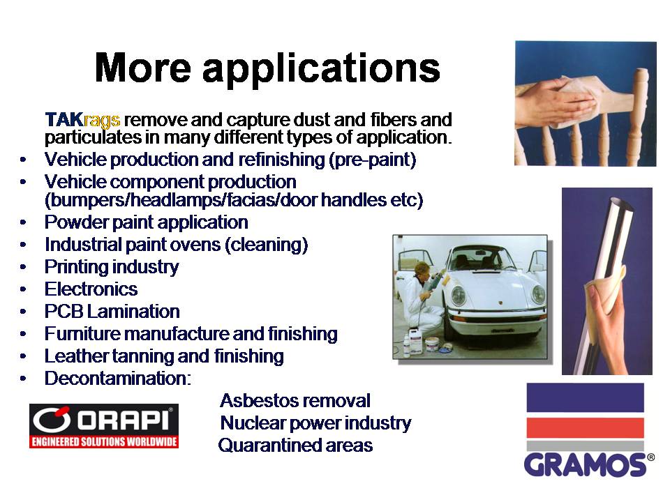 Golden Filtech Tacky Wiping Cloth